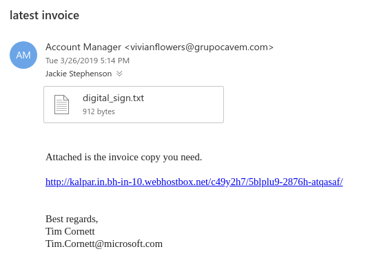 Phishing March 27