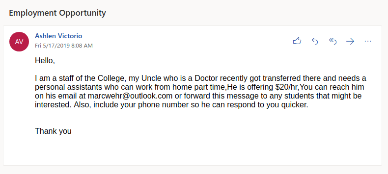 Phishing May 17